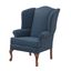 Crawford Wing Back Chair In Sky