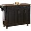 Create-A-Cart Black Kitchen Cart 9200-1046G