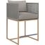 Crete Counter Stool In Natural And Palazzo Taupe