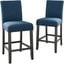 Crispin Blue Counter Height Chair Set Of 2