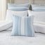 Crystal Cotton Solid Square Pillow In White