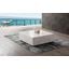 Cube White Marble Coffee Table