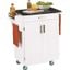 Cuisine Cart Off White Kitchen Cart 9001-0024