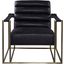 Curated Jensen Black Accent Chair