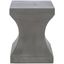 Curby Dark Gray Concrete Accent Table