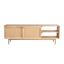 Curtis Solid Wood TV Stand In Natural