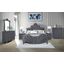 Dante Upholstered Bedroom Set (Gray)