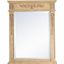 Danville Wood Frame Mirror 28 Inch X 36 Inch In Antique Beige VM12836AB
