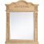 Danville Wood Frame Mirror 28 Inch X 36 Inch In Antique Beige VM32836AB