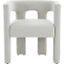 Deandre Contemporary Chair In Light Grey