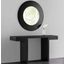 Delaney Console In High Black Gloss Lacquer