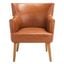 Delfino Accent Chair in Cognac