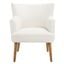 Delfino Accent Chair in White