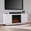 Delgrave Electric Media Fireplace With Storage