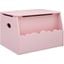 Delta Children Cloud Toy Box In Greenguard Gold Certified In Daydream Pink