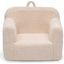 Delta Children Cozee Sherpa Chair For Kids For Ages 18 Months and Up In Cream Sherpa