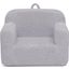 Delta Children Cozee Sherpa Chair For Kids For Ages 18 Months and Up In Grey Sherpa
