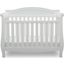 Delta Children Lancaster 4 In 1 Convertible Baby Crib In Bianca White
