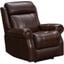 Demara Hc Power Recliner In Castleton Rustic Brown With Power Head Rest and Heating / Cooling