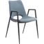Desi Dining Chair Set of 2 In Blue