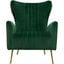 Diamond Sofa Ava Emerald Green Velvet Chair