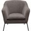 Diamond Sofa Status Grey Fabric Accent Chair