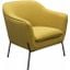 Diamond Sofa Status Yellow Fabric Accent Chair