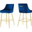 Discern Bar Stools - Set of 2 In Navy