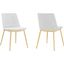 Dobromir White Dining Chair