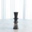 Double Flair Candle Stand In Black