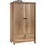 Dover Edge Armoire In Timber Oak