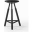 Dowel Counter Stool In Charcoal