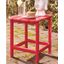 Dragosvale Red Outdoor Table