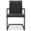 Drake Arm Dining Chair Set of 2 In Black