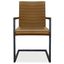 Drake Arm Dining Chair Set of 2 In Cognac