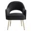 Dublyn Accent Chair in Black