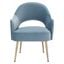 Dublyn Accent Chair in Light Blue