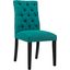 Duchess Teal Fabric Dining Chair