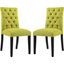 Duchess Wheat Grass Dining Chair Fabric Set of 2