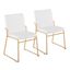 Dutchess Dining Chair Set of 2 In White