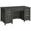 Dylan 4-Drawer Lift Top Office Desk In Weathered Grey
