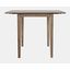 Eastern Tides Wire-Brushed Acacia Drop-Leaf Counter Height Dining Table In Brushed Bisque