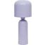 Echo Gloss Table Lamp In Soft Purple