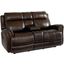 Eclipse Florence Brown Power Reclining Loveseat