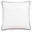 Edeline Pillow in White and Black