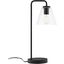 Element Glass Table Lamp In Black