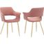 Elginston Pink and Gold Dining Chair