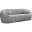 Elijah Boucle Fabric Sofa In Grey