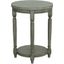 Ella Side Table With USB Port In Ash Gray