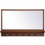Elle Pecan Entryway Mirror With Shelf MR503421PE